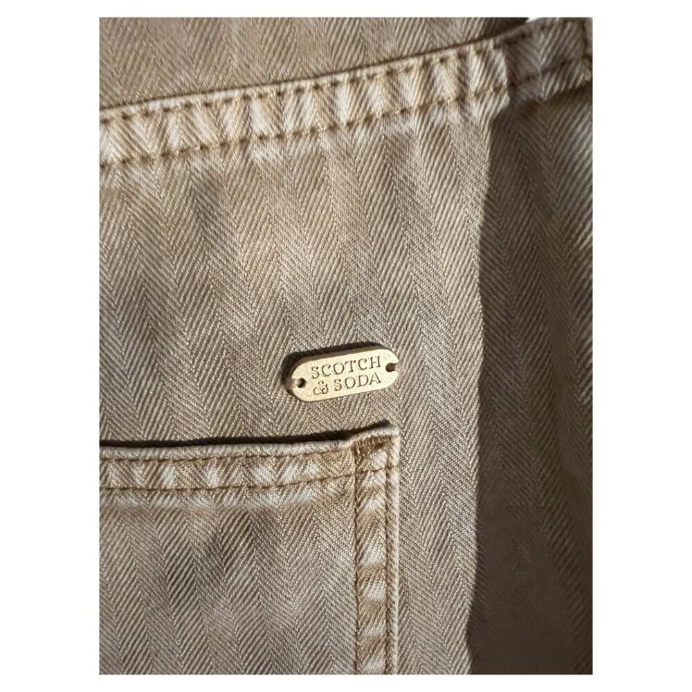 Scotch & Soda Women's High Waist Jeans | Brown Washed | Size 26 | Relaxed Fit - Picture 8 of 12